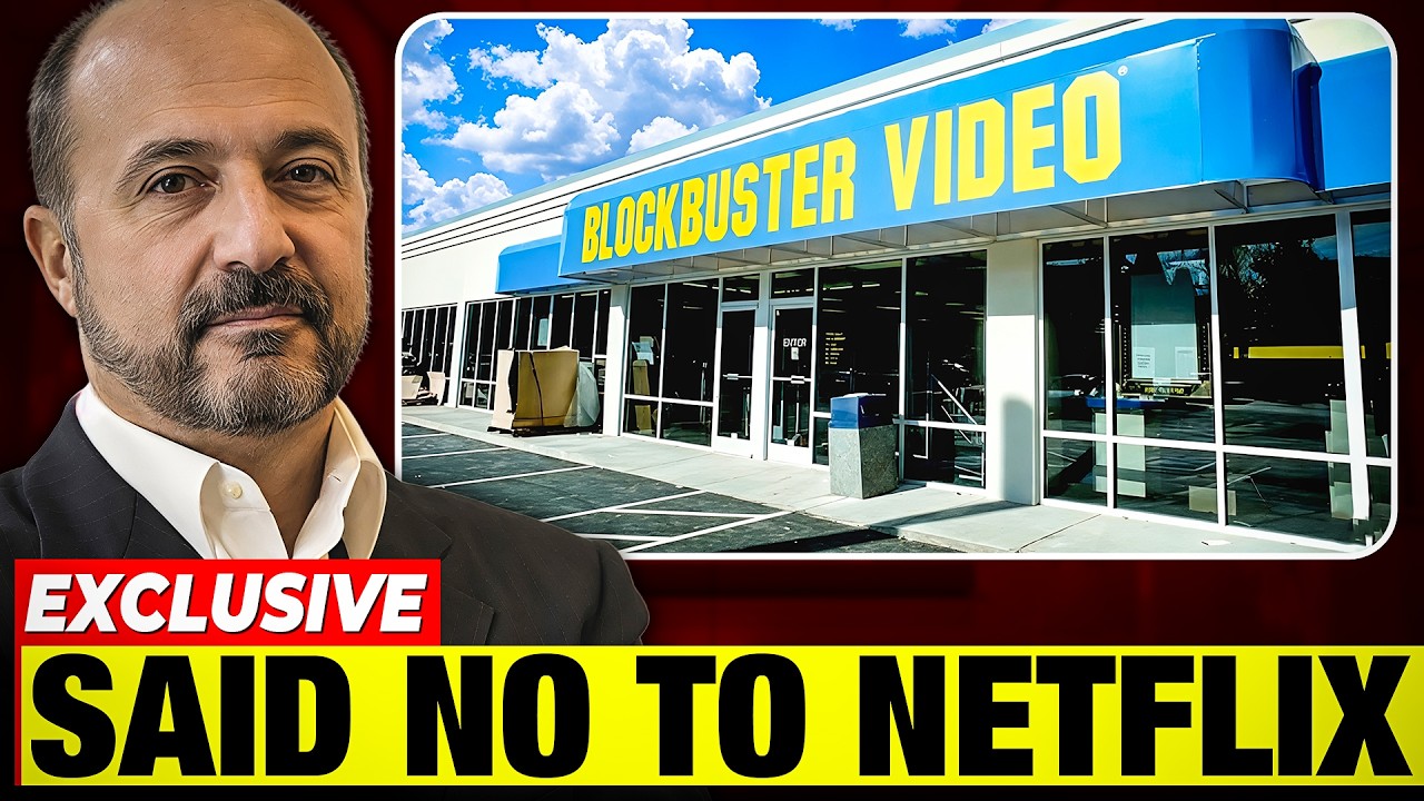 Why Blockbuster REFUSED to Beat Netflix and Lost BIG Time