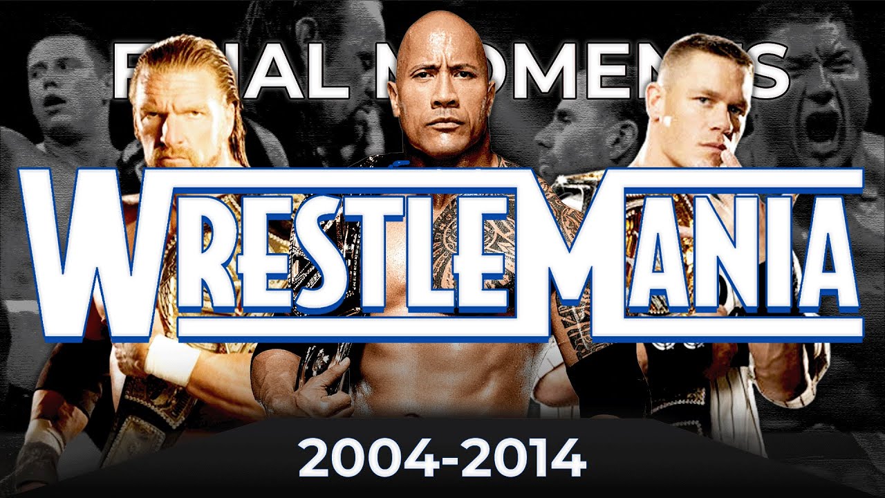Final Moments of Every WrestleMania 20–30 (2004-2014)
