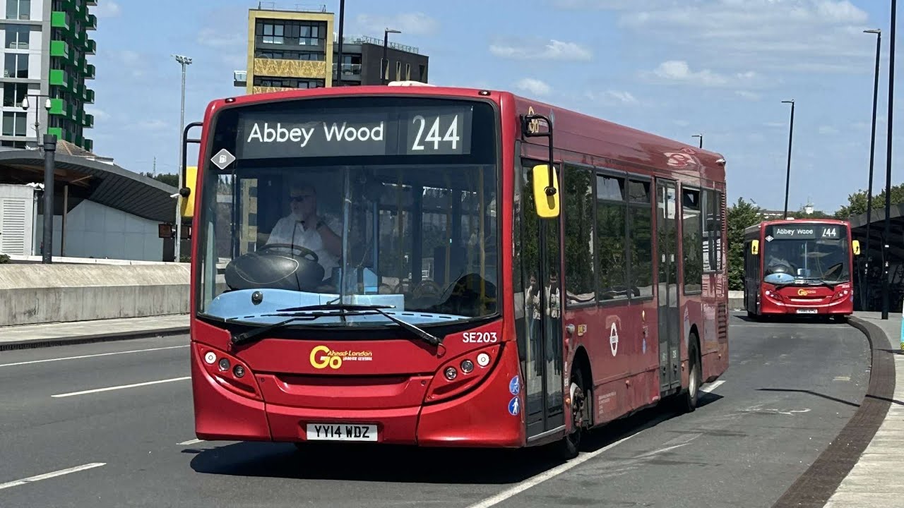 Recent Transfer + Kickdown | Go ahead London | SE203 YY14WDZ | Route 244