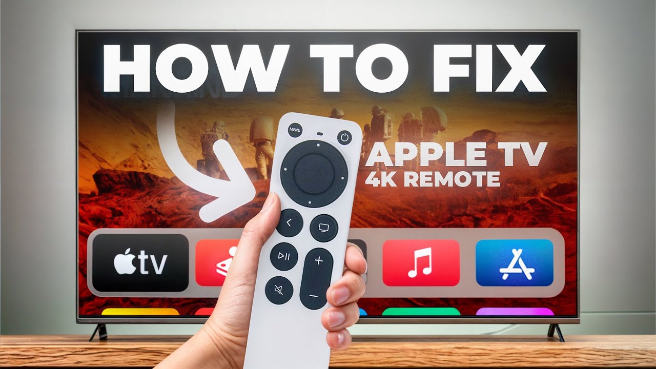 Why Your Apple TV Remote Stopped Working And How To Fix It FAST!