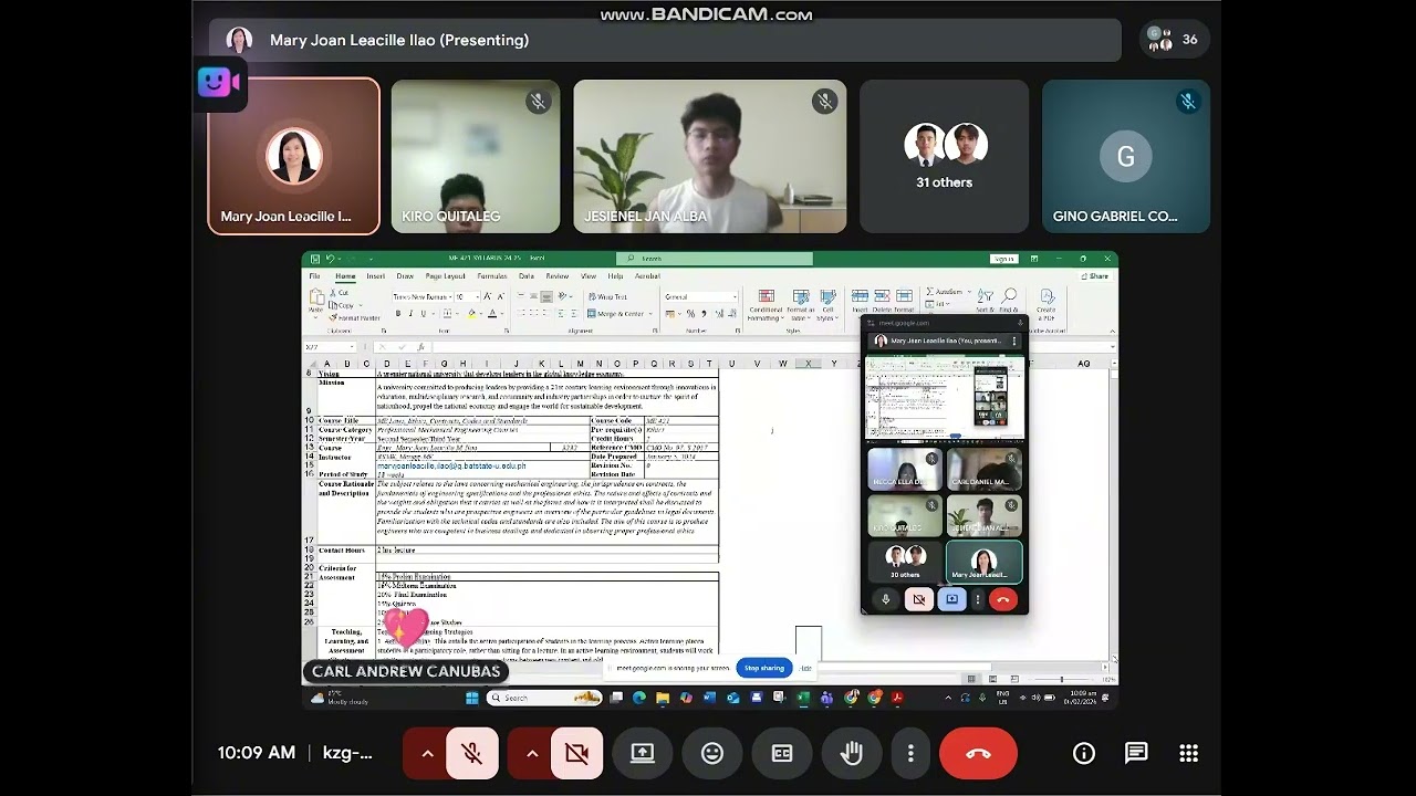 ME Laws - Orientation - Syllabus