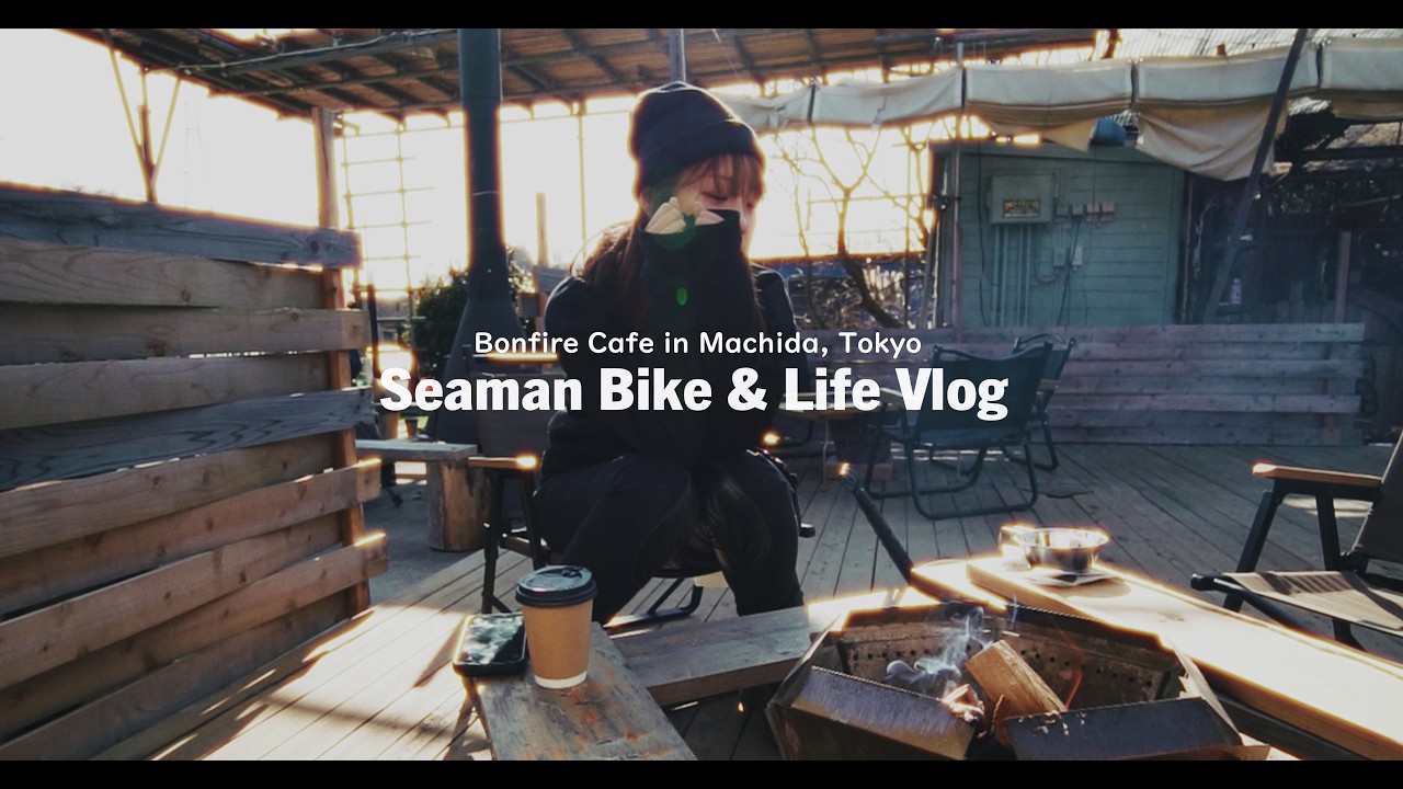 人生初めての焚き火体験でちょっと色々やらかした件｜DUCATI Scrambler1100 Tributepro｜30代女の休日バイク Vlog