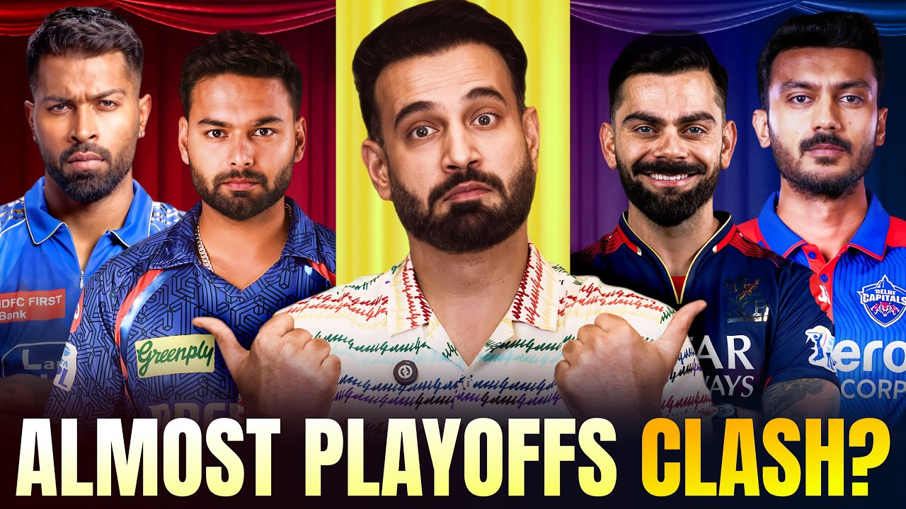 IPL 2025 Double Header: MI vs LSG & DC vs RCB | Playoff Preview? #IPL2025 #MIvsLSG #DCvsRCB
