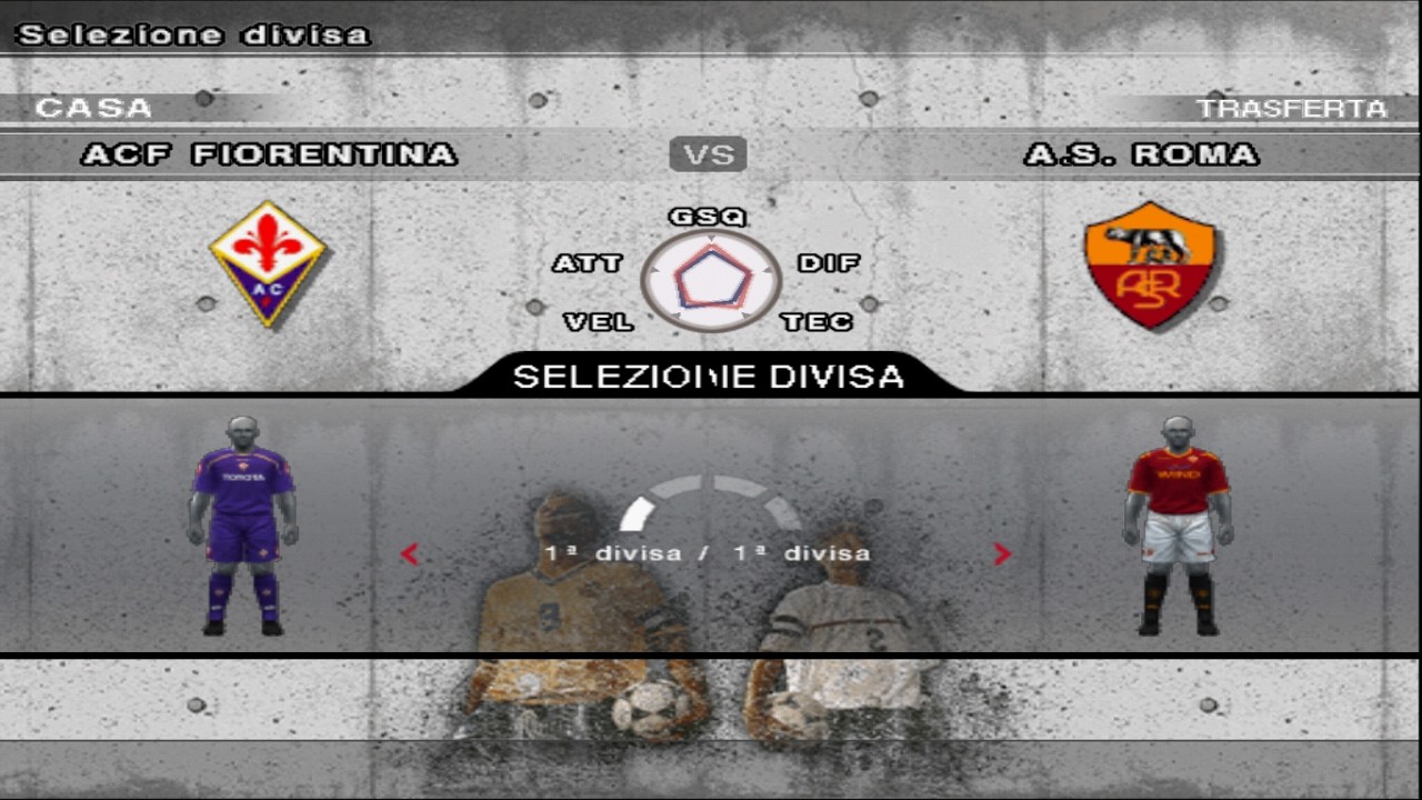 PES2010 | FIORENTINA - ROMA