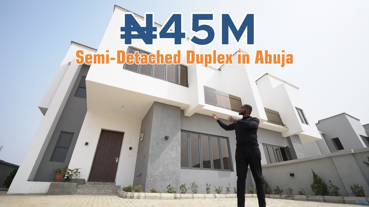 Inside a ₦45 MILLION ($80,000) Semi-Detached Duplex With Polo Club in Abuja