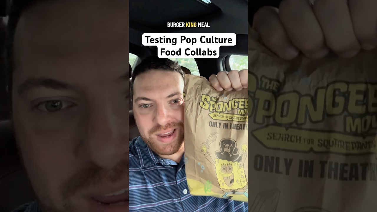 Testing Viral Food Collabs: SpongeBob, the Grinch & Harry Potter! 🍔