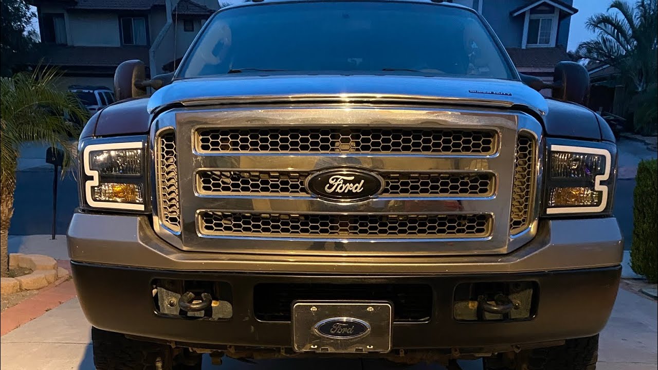 2005 - 2007 Ford F-250 Front Bumper Removal And Install !