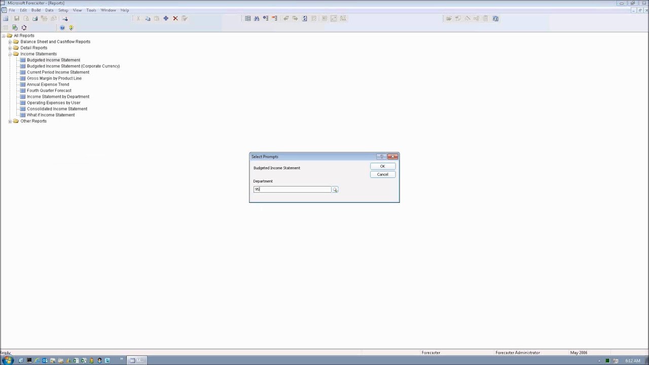 Managing Rolling Forecasts with Microsoft Forecaster