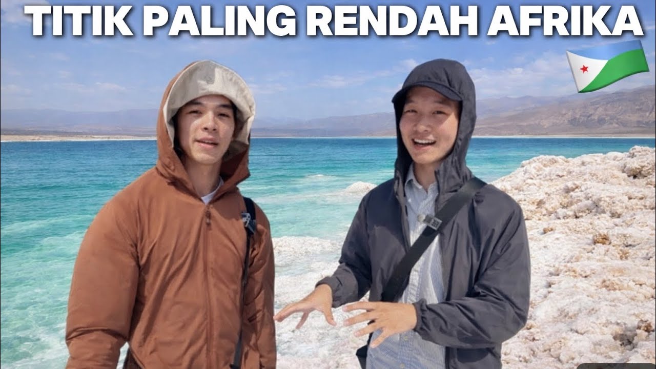 🇩🇯Pemandangan Laut Garam Seperti di Bulan: Inilah Sisi Lain Djibouti!