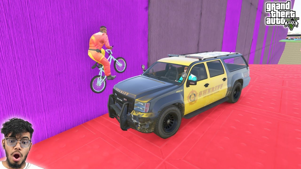 Cars vs Cars 99.9998% People Break Their Keyboard After This Challenge in GTA 5!