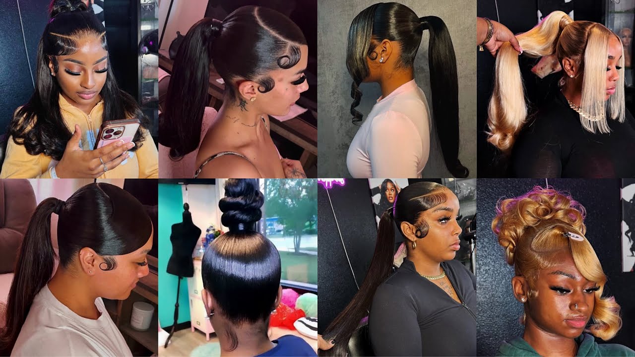 Trendy Sleek Ponytail Hairstyles Taking Over 2025 / Ponytail Hairstyles That Make You Look Expensive
