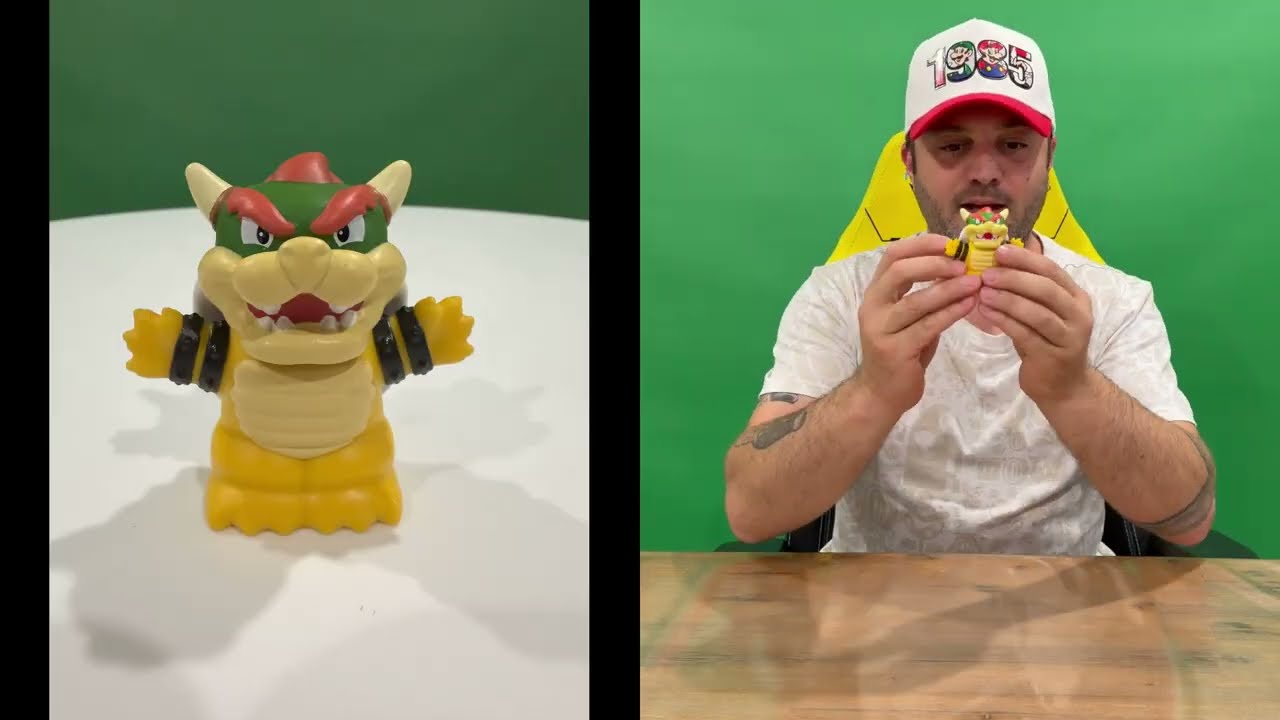 Ep 3252 - Fisher-Price Little People My Mario Bowser Figurine Unboxing