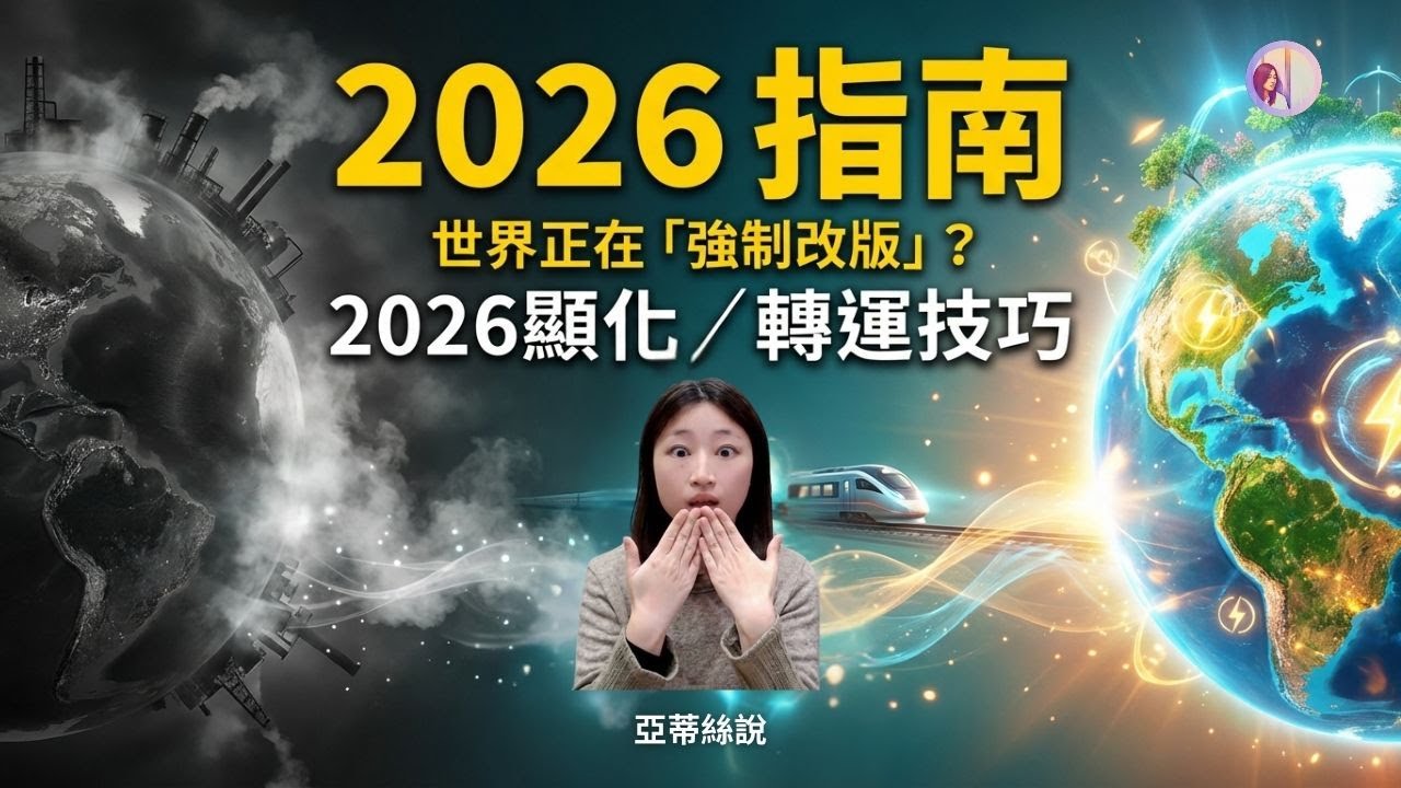 年底特別影片～【2026能量指南】世界正在「強制改版」？2026年顯化／轉運技巧？亞蒂絲說