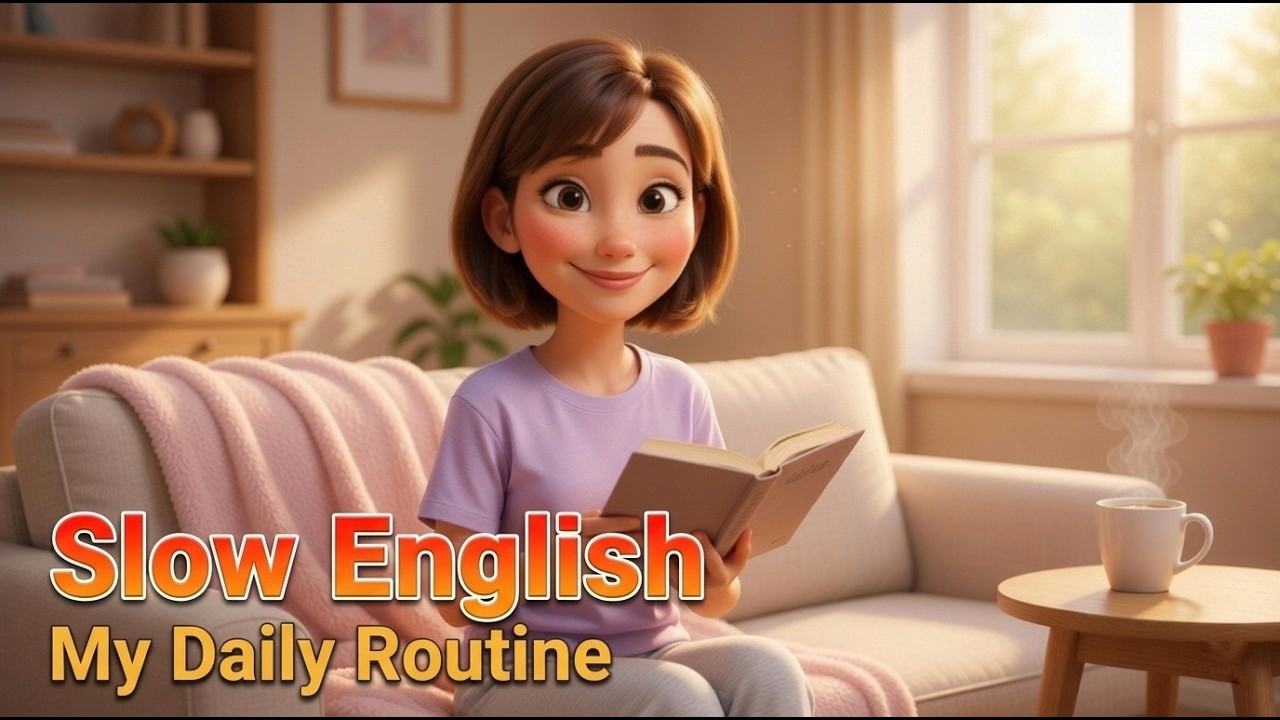 My Daily Routine | Easy English Listening Story for Beginners