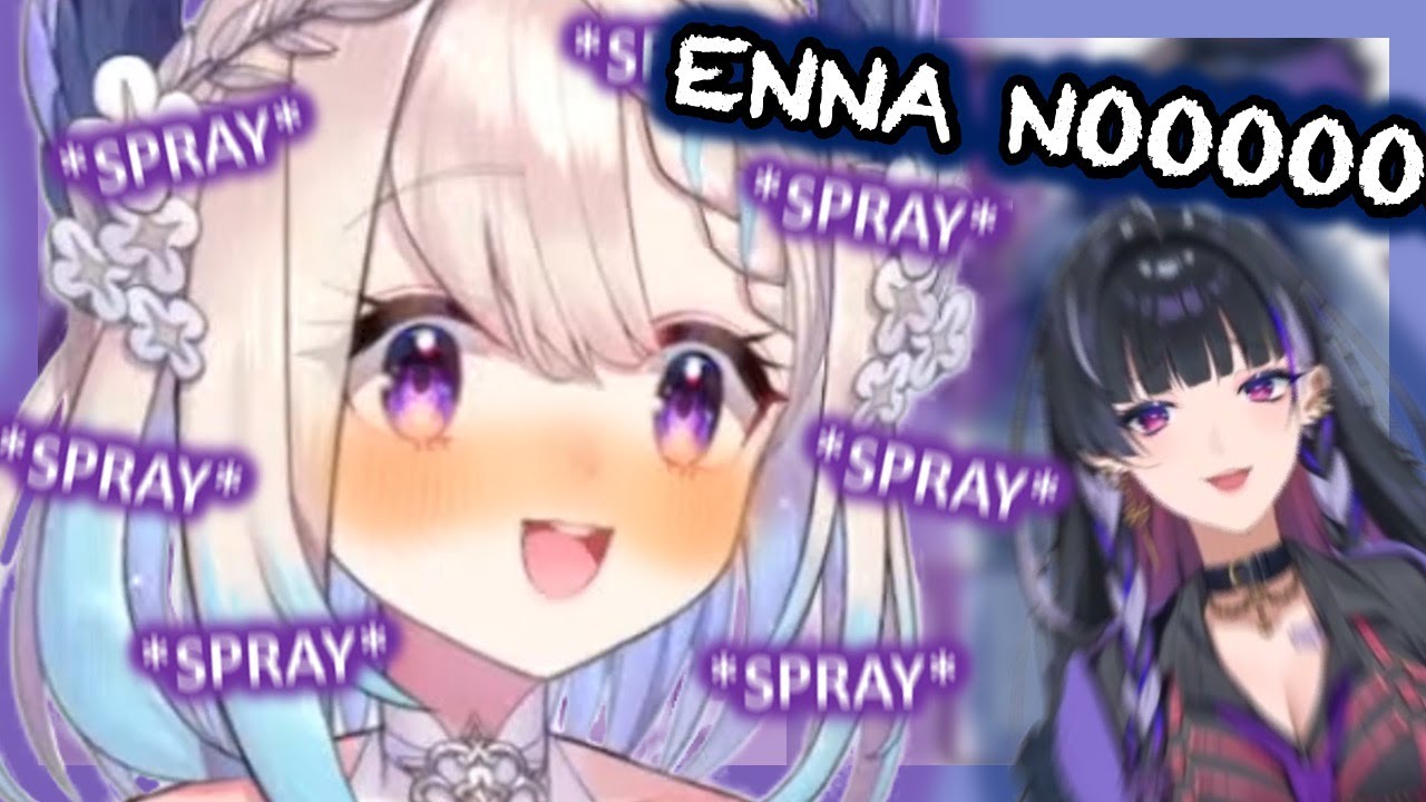 Enna losing control on stream with Meloco's perfume: