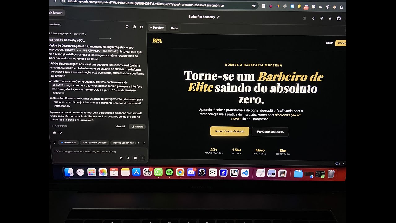 Como Integrar um Banco de Dados com seu Projeto de SaaS com IA (100% DE GRAÇA)