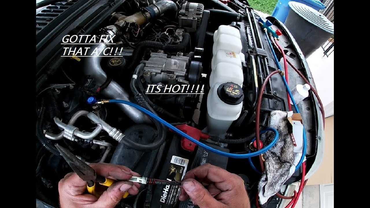 Excursion A/C System Restoration, Orifice Tube Upgrade, and vacuum pump demonstration