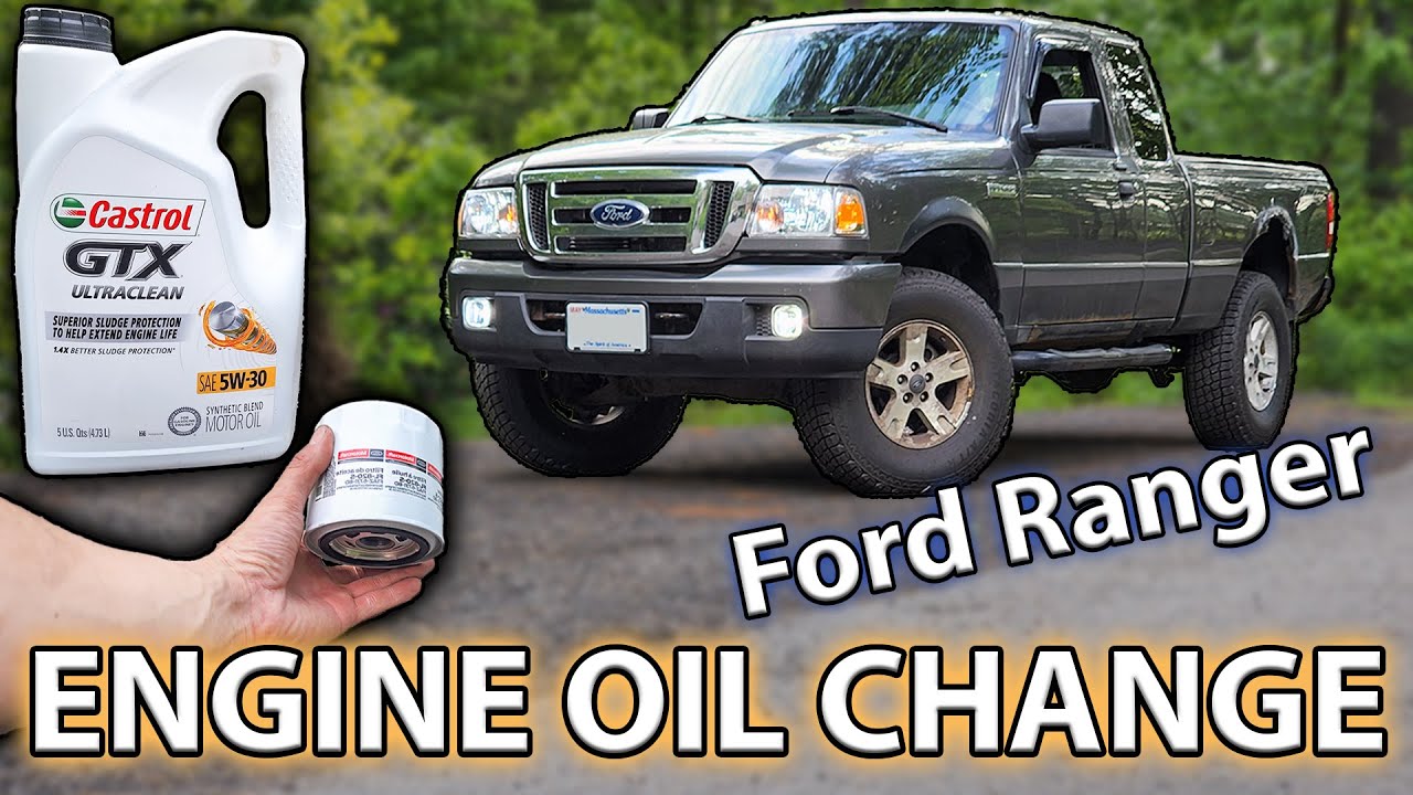 Engine Oil Change 97-11 Ford Ranger (4.0L)