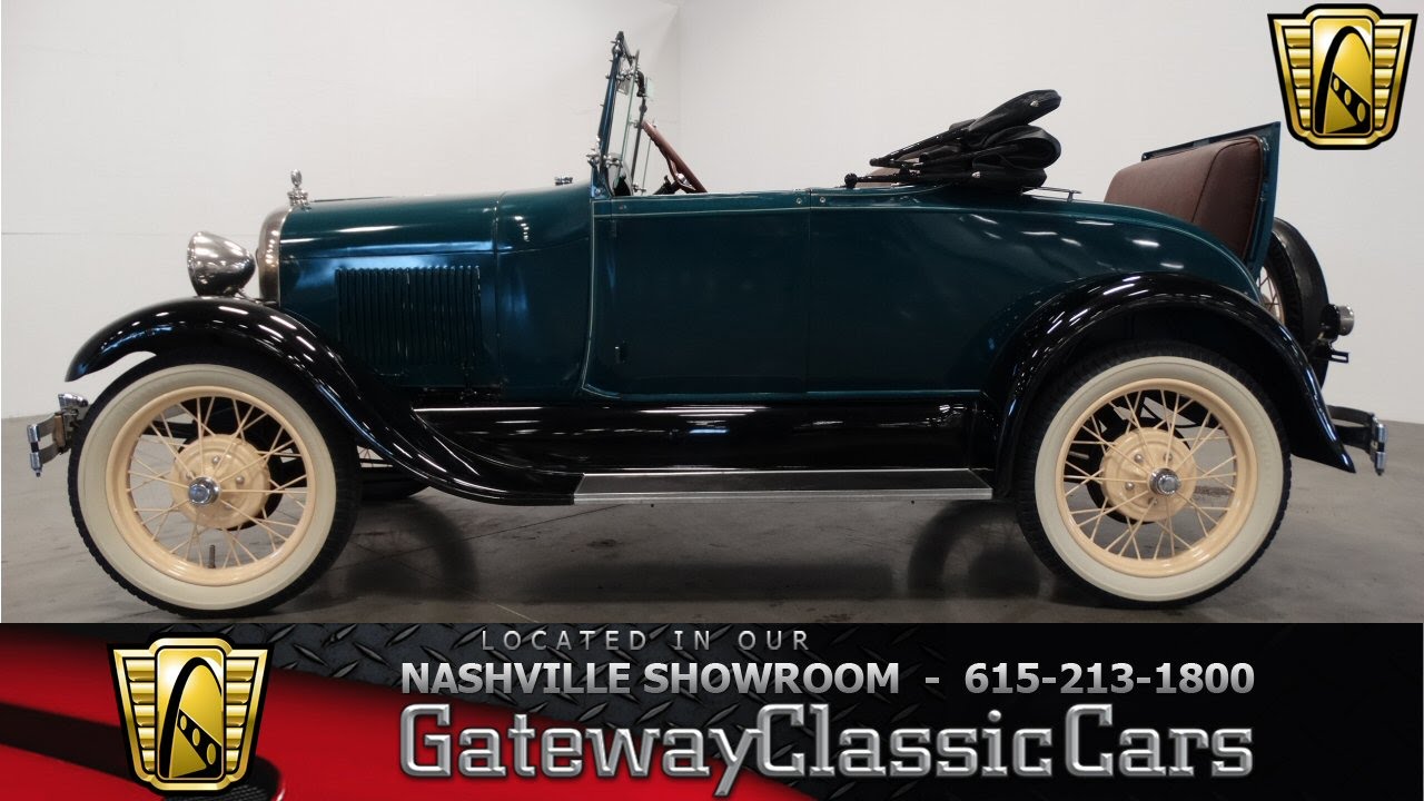 1928 Ford Model A roadster- Gateway Classic Cars of Nashville #162