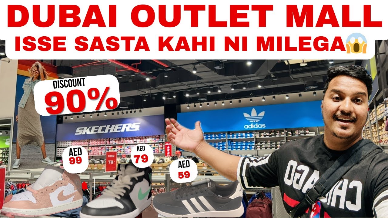 Isse sasta kahi ni milega OUTLET MALL DUBAI ALL ORIGINAL starting at just 50aed #dubai #shopping