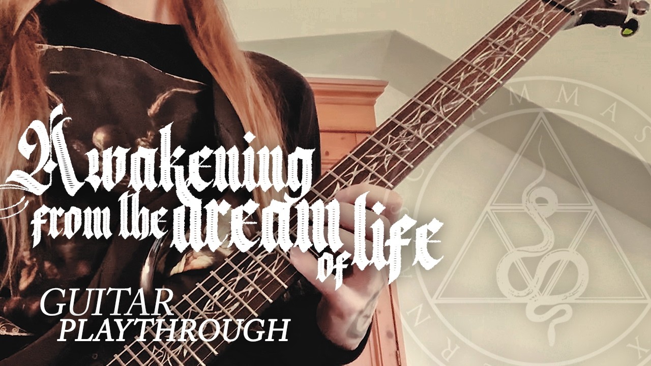 SCHAMMASCH - AWAKENING FROM THE DREAM OF LIFE (Guitar Playthrough by C.S.R)