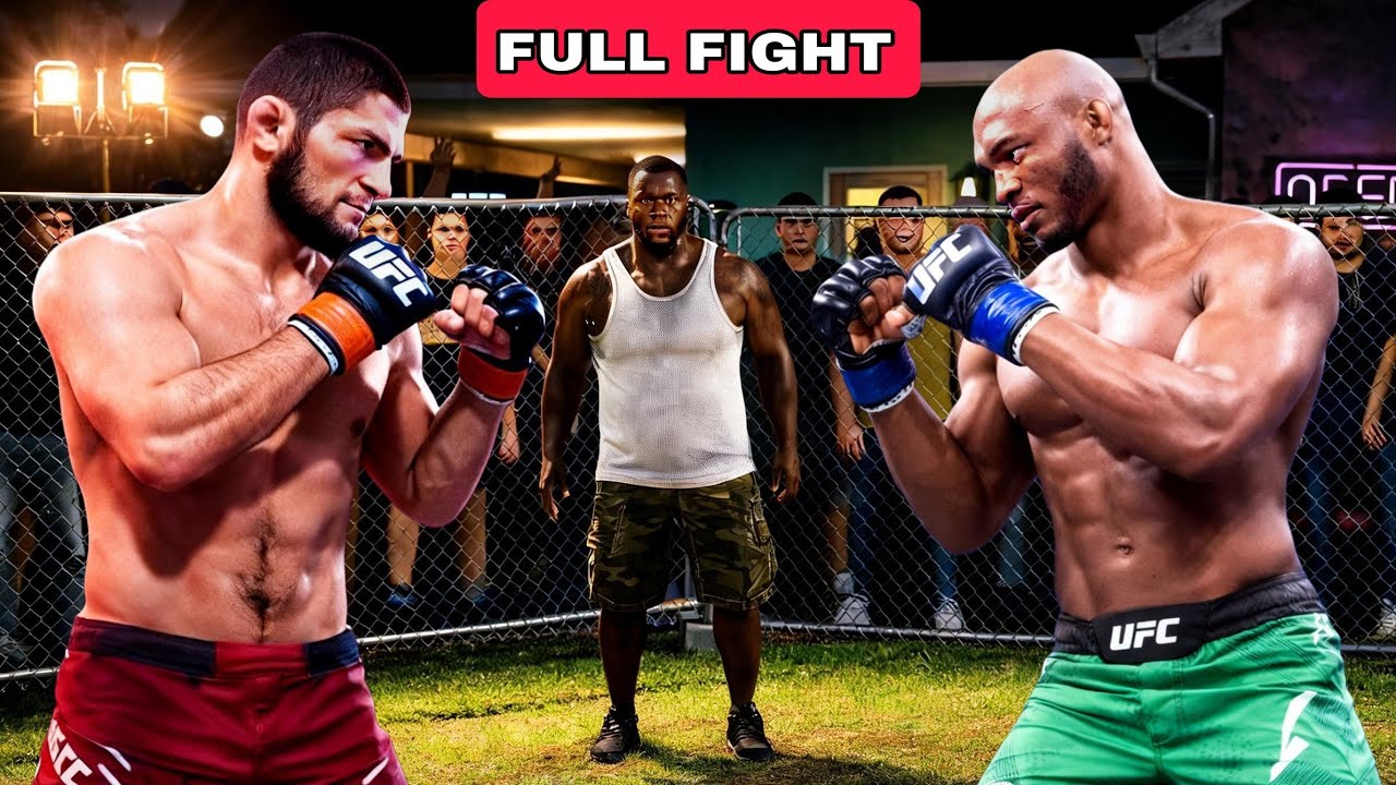 Backyard Challenge: Khabib vs Kamaru Usman | UFC 5 Tough Fight