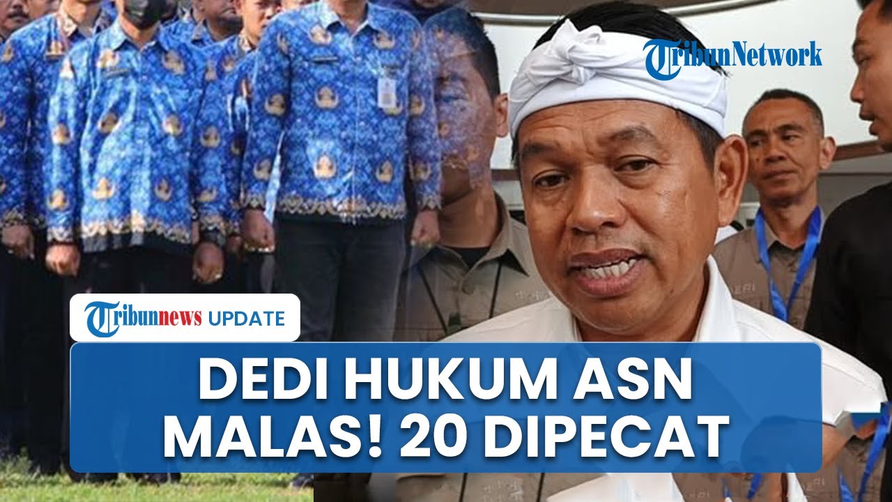 Dedi Mulyadi Buat ASN Jabar Ketar ketir! Akan Pajang Data PNS yang Bekerja Malas, 20 Orang Dipecat