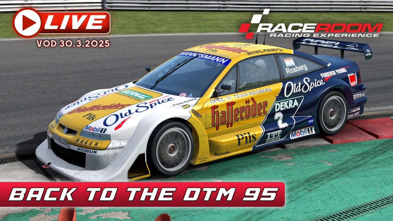Back to the DTM 95 | Race Room - Mecky79 - Livestream 🔴