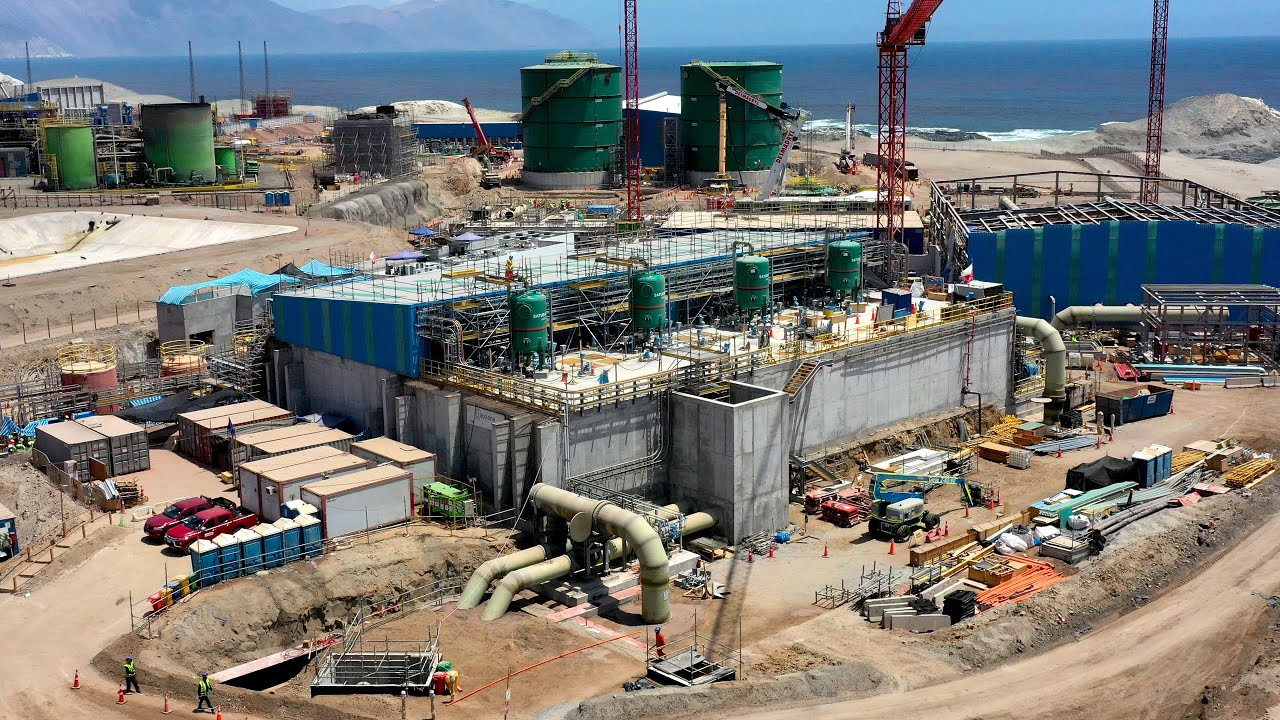 Planta Desaladora supera el 65% de avance en su construcción