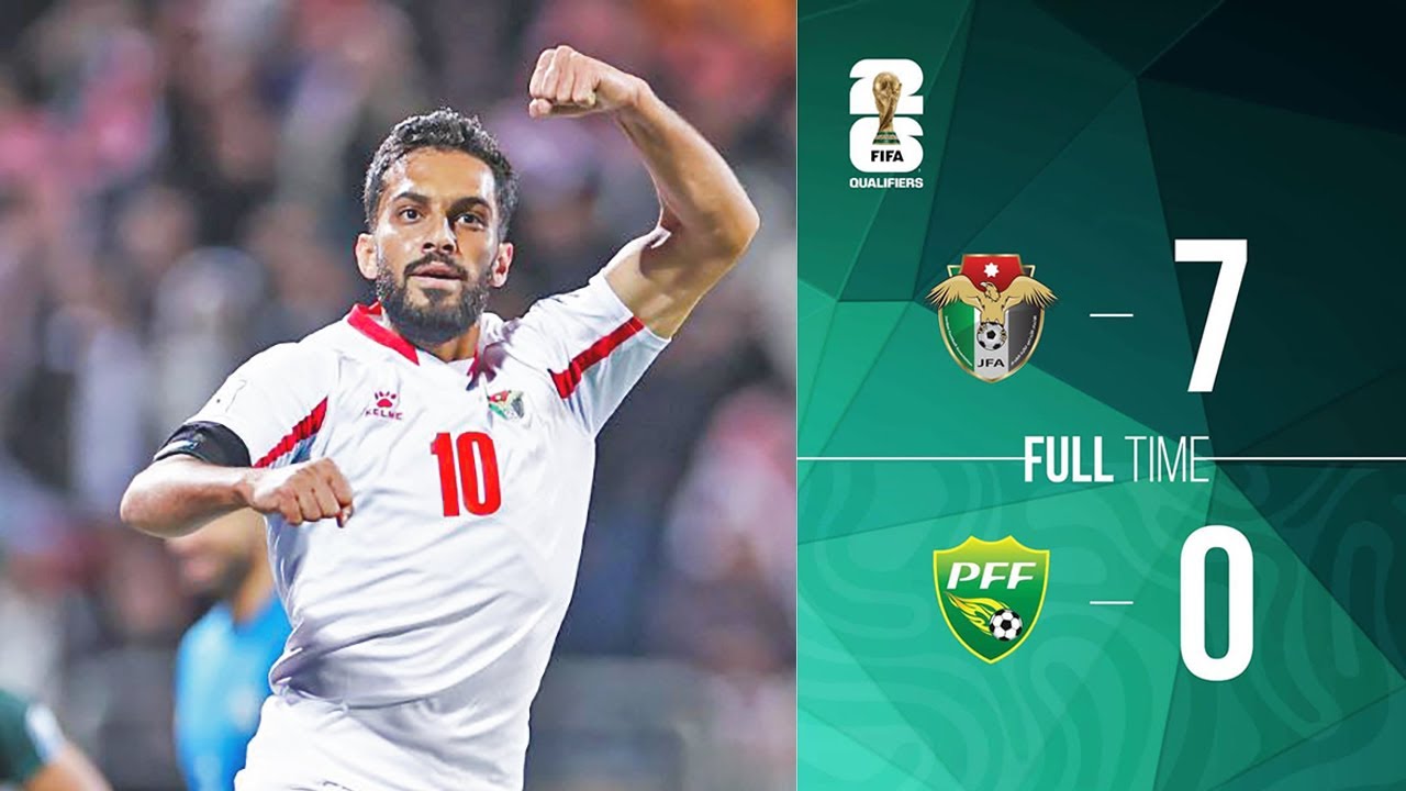 Pakistan vs Jordan Highlights | 0-7 | الأردن ضد باكستان | WORLD CUP 2026 QUALIFIERS | كأس العالم