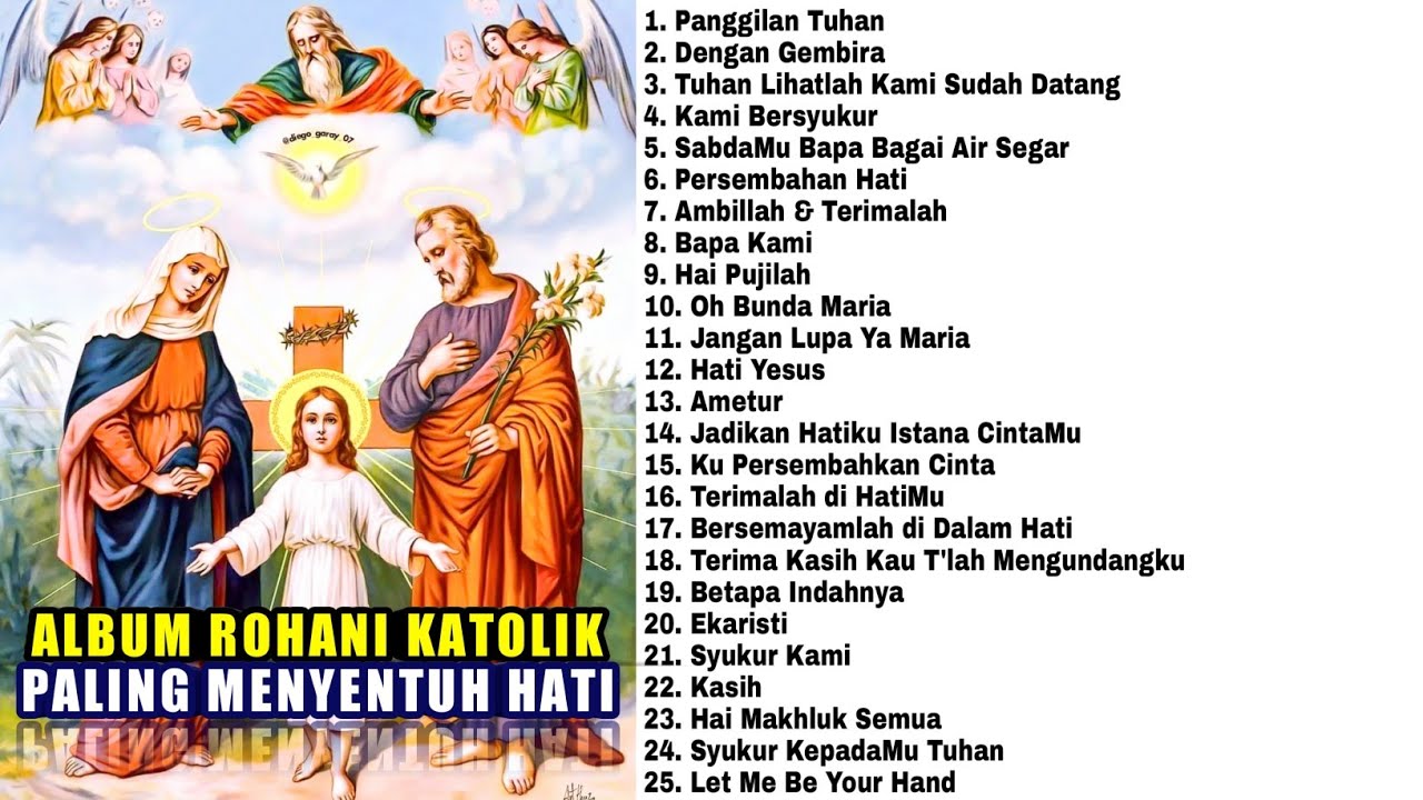 ALBUM LAGU ROHANI KATOLIK TERBARU | PALING MENYENTUH HATI