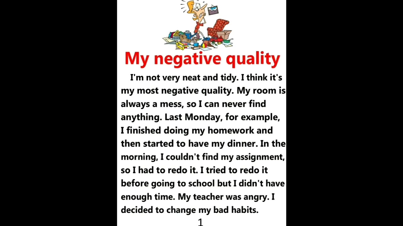 negative qualities