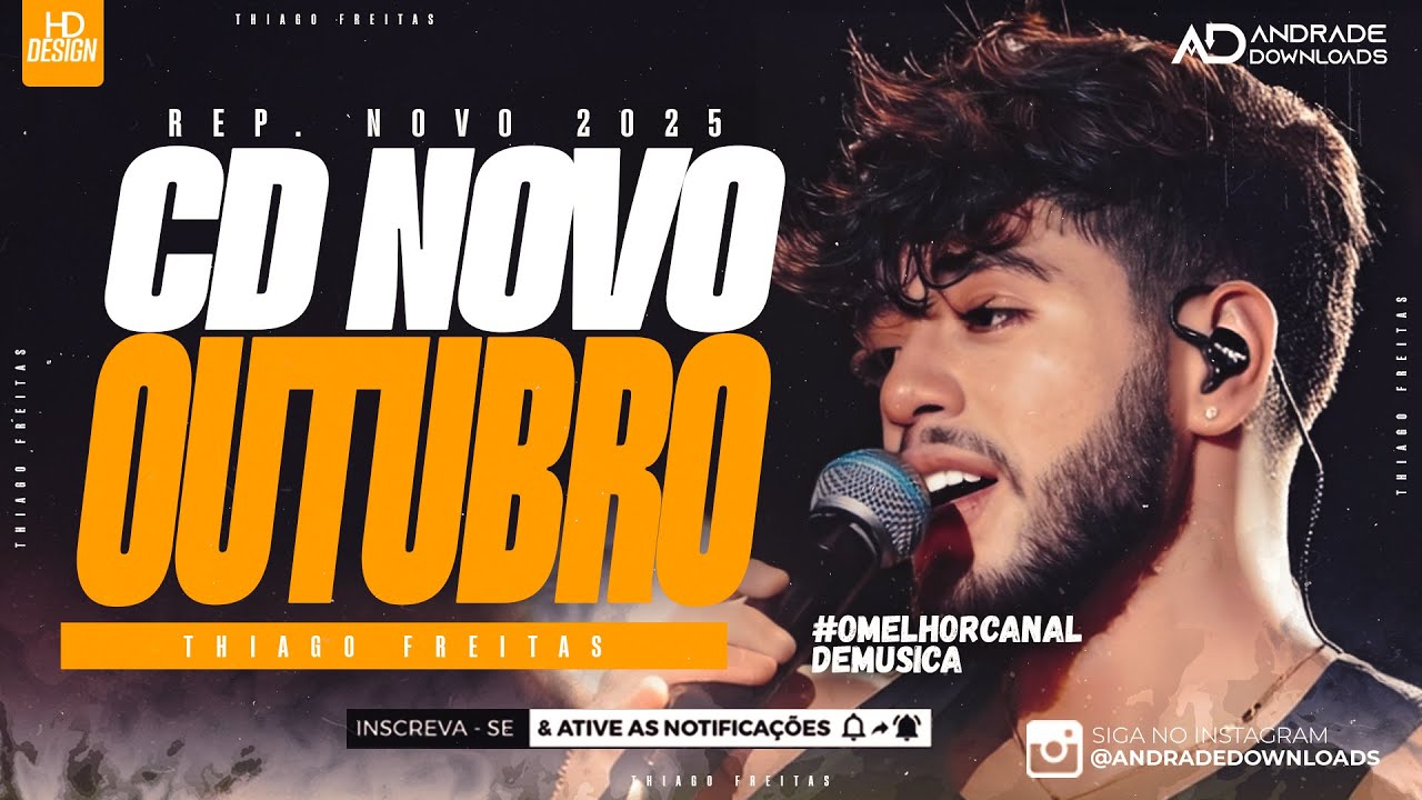 THIAGO FREITAS | OUTUBRO 2025 ( MÚSICAS NOVAS ) -   @AndradeDownloads