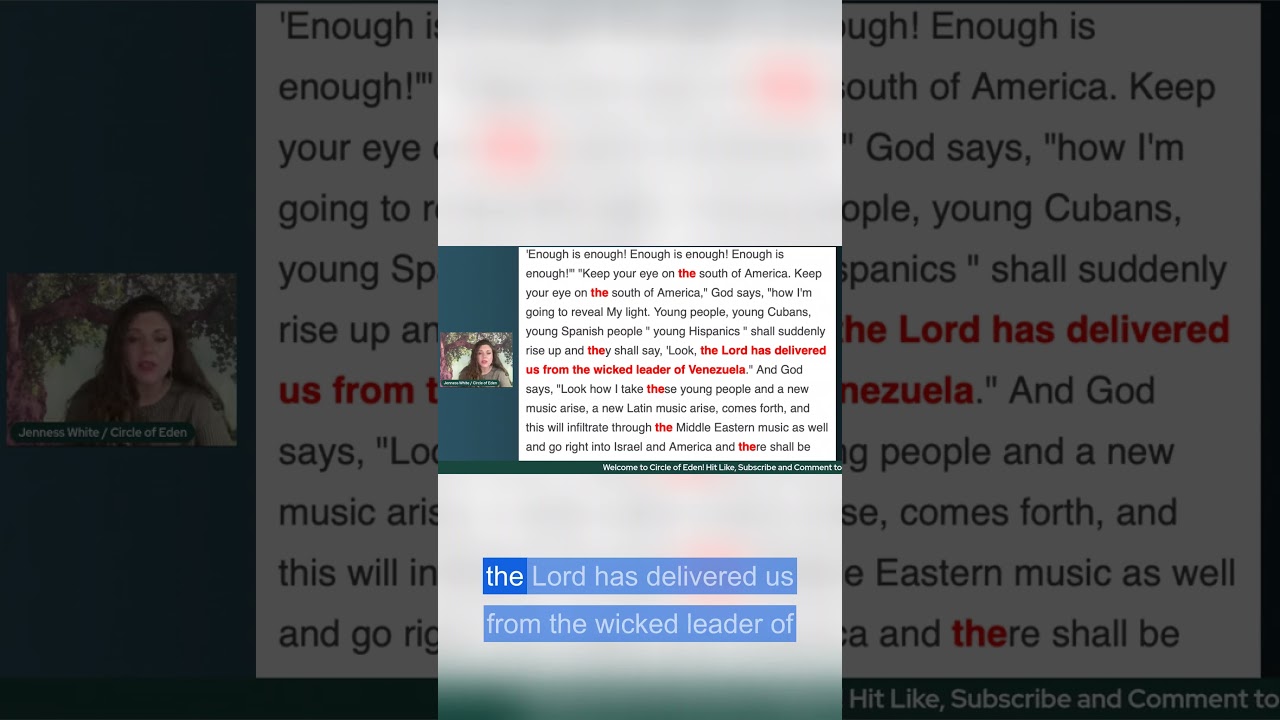 Kim Clement prophecy that seemed to predict Venezuela 