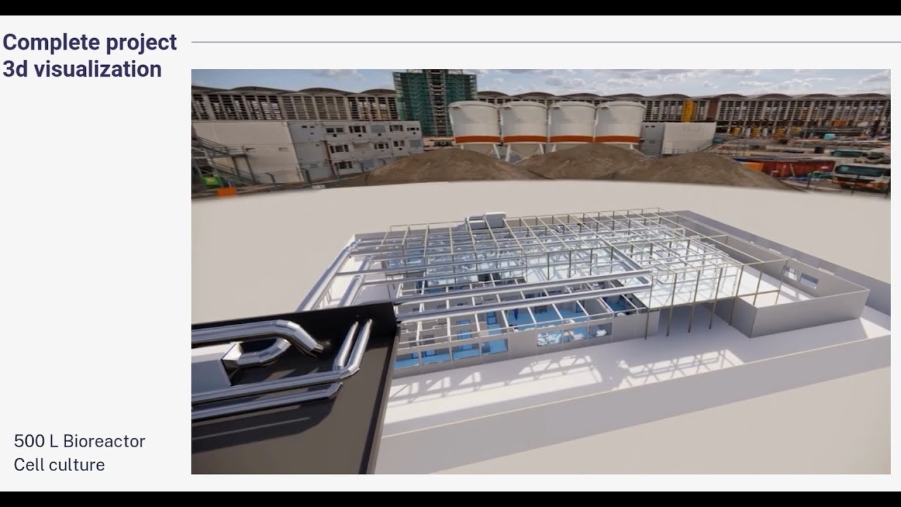 3D Visualizations of Prefabricated Cleanroom Solutions