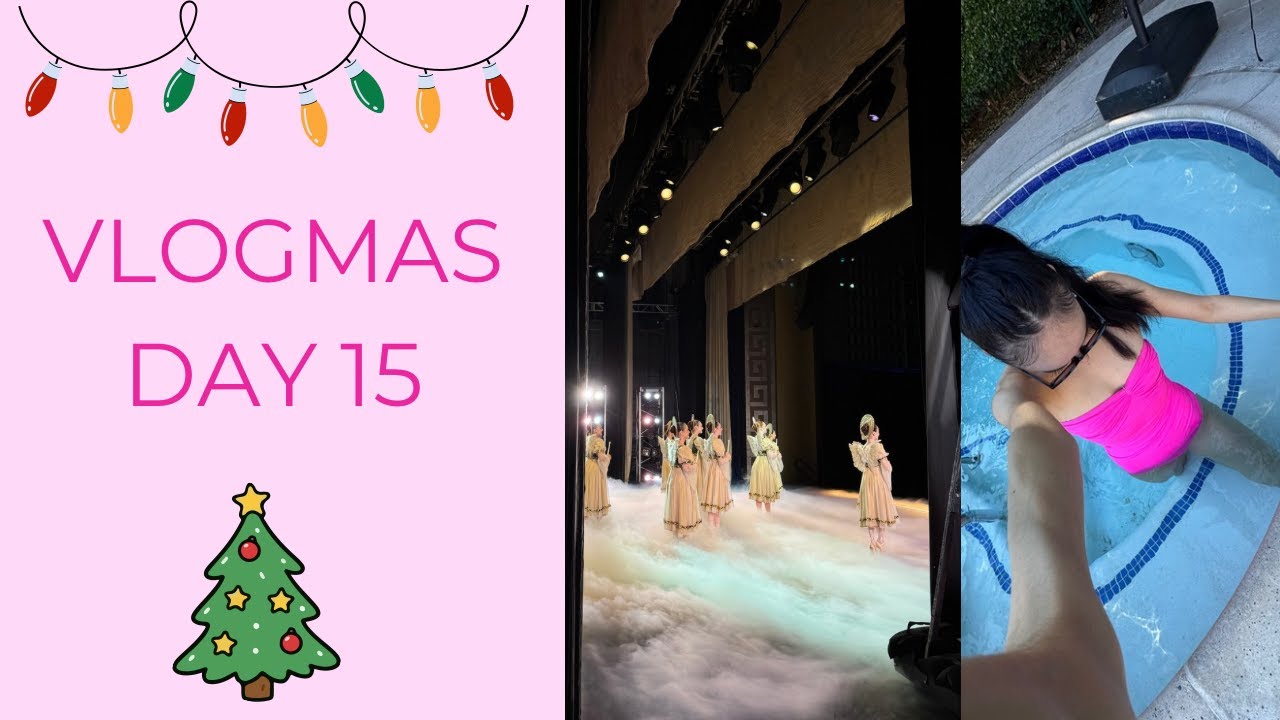 VLOGMAS DAY 15 | first performance this week |12.11.25