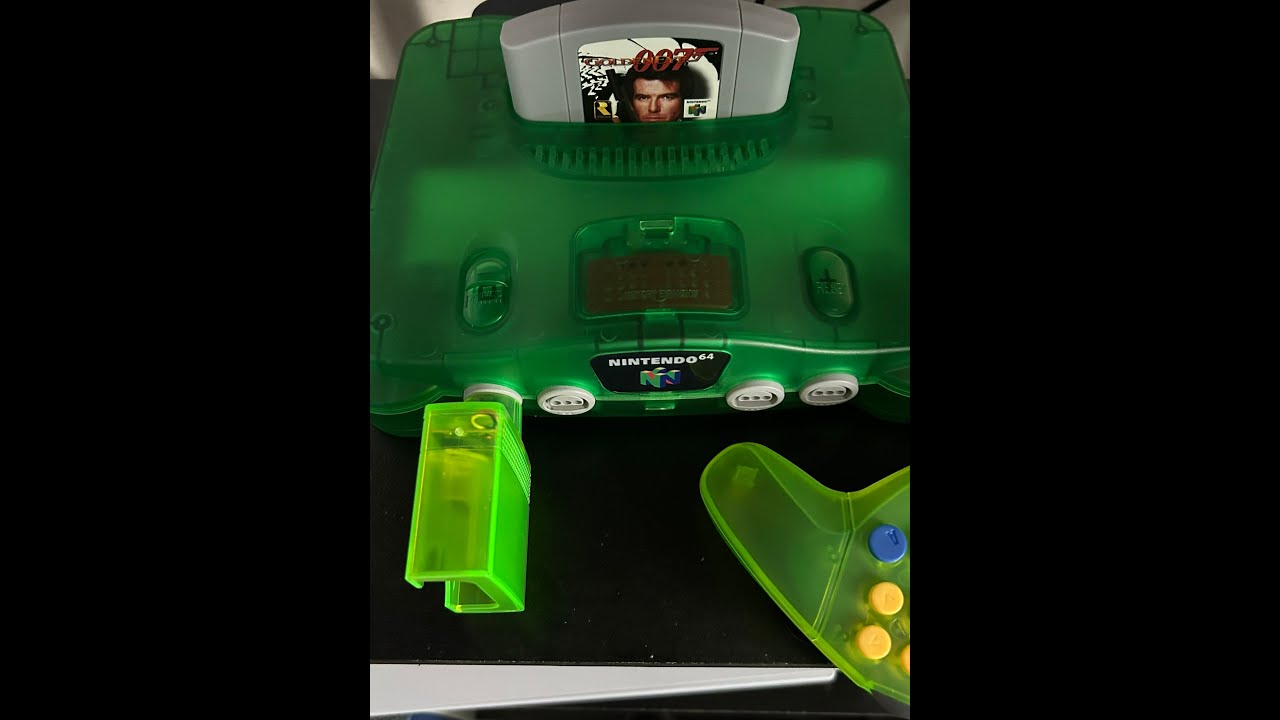 N64 Replacement Shell Jungle green