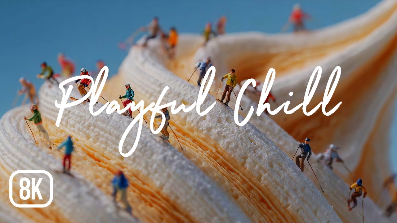 IZUMI – Playful Urban Chill 🍦 | 8K Bright LoFi Beats for Work, Focus & Good Mood