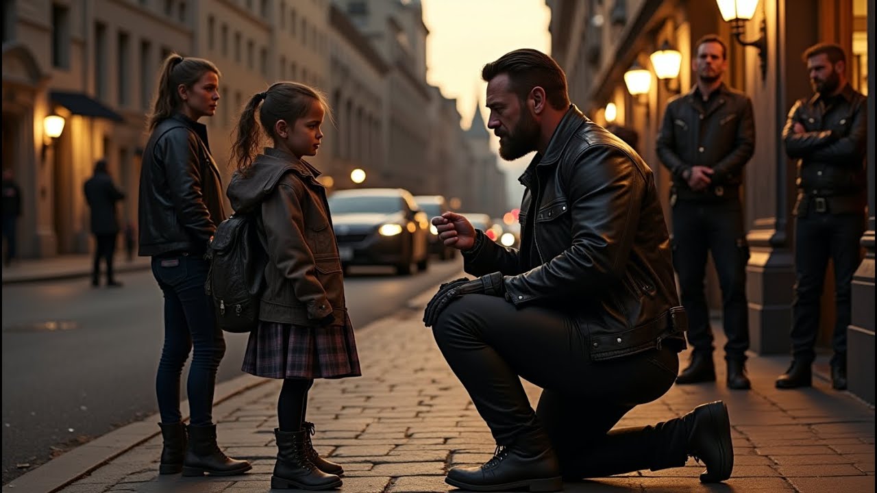 Der Milliardär schlägt meine Mama! Die Tochter der Putzfrau sagte es weinend den Bikern