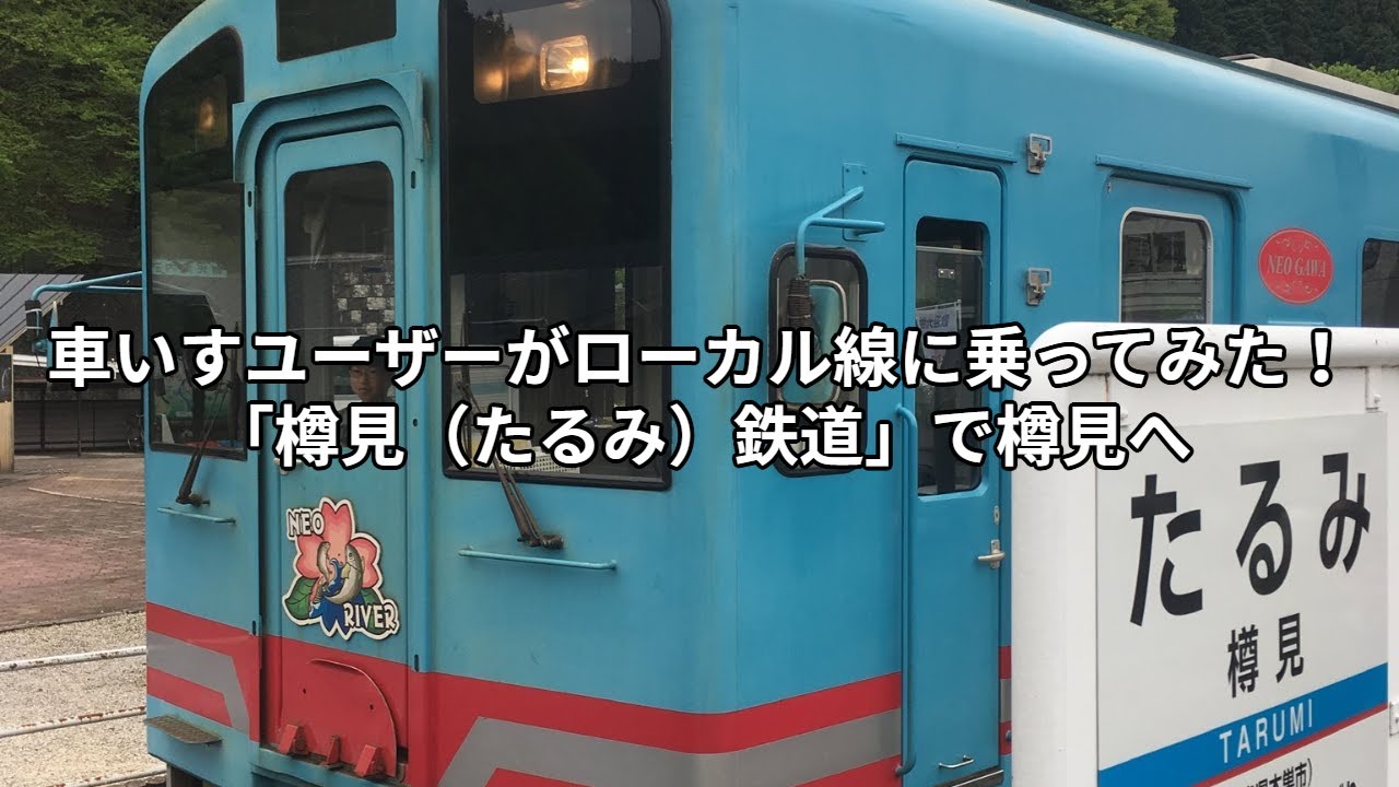 車いすユーザーがローカル線に乗ってみた！#車いす#岐阜県本巣市#樽見鉄道