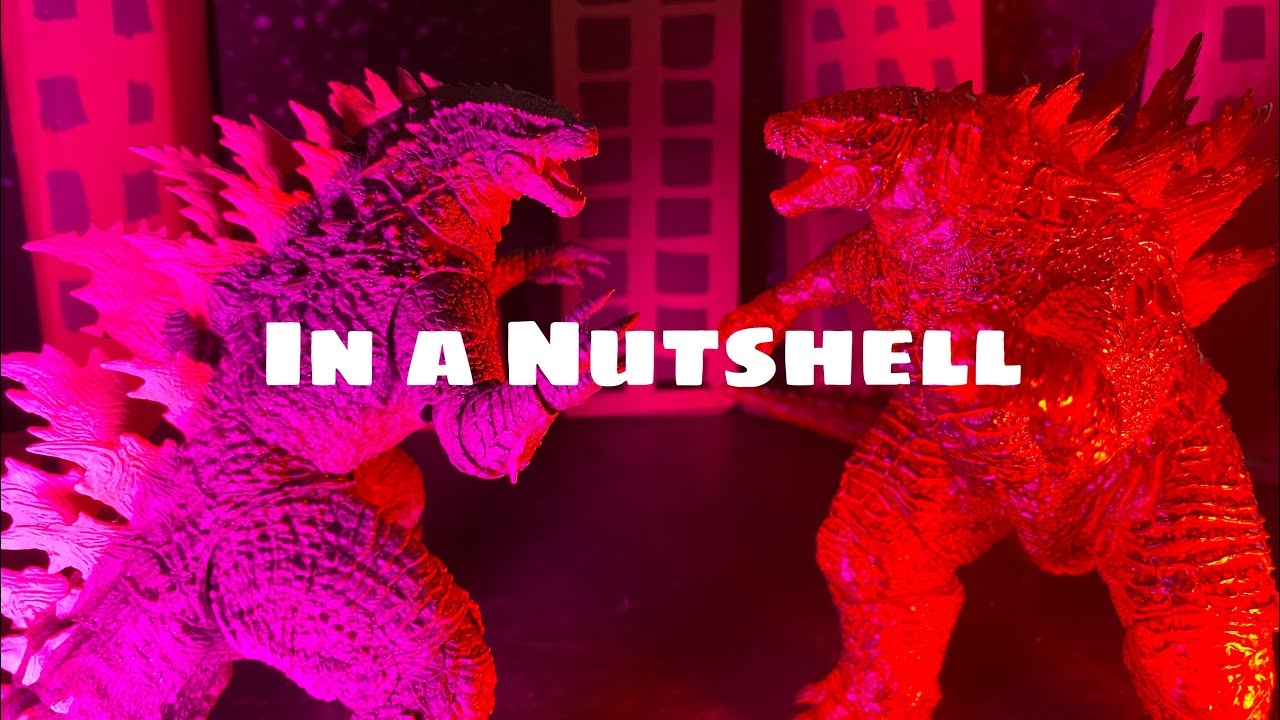 Evolved Godzilla Vs Thermonuclear Godzilla… In a Nutshell (Stop Motion Animation)