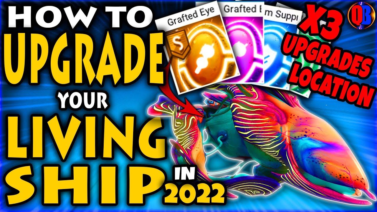 How To Upgrade Your Living Ship The Best Way In No Man's Sky 2022 | Upgrades Location