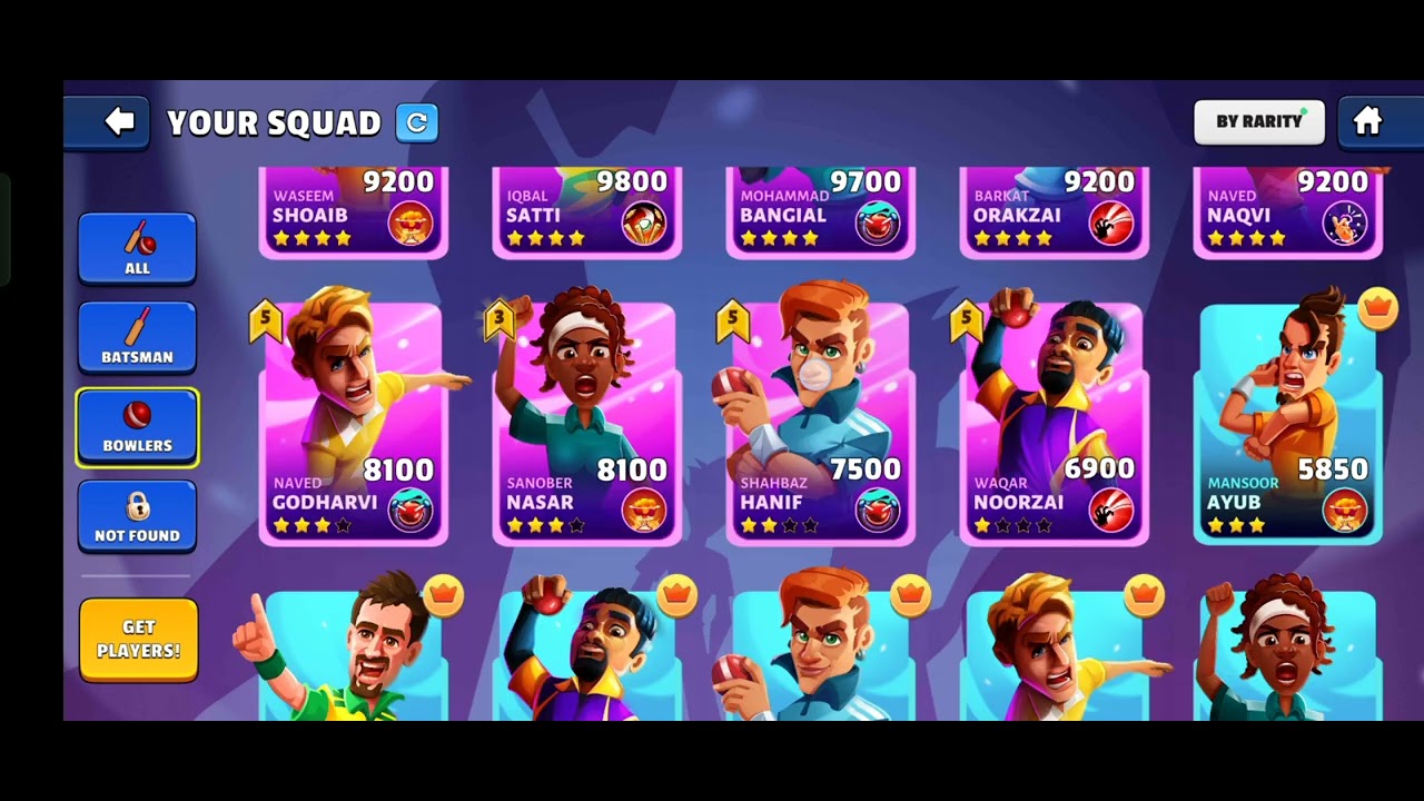 Best Free Bowlers Players for PvP in Hitwicket Cricket Game #hitwicket #hitwicketsuperstars
