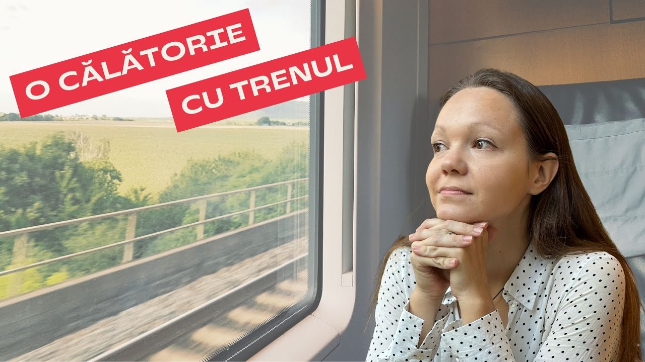 O CĂLĂTORIE CU TRENUL în limba română. ПУТЕШЕСТВИЕ НА ПОЕЗДЕ на румынском языке.