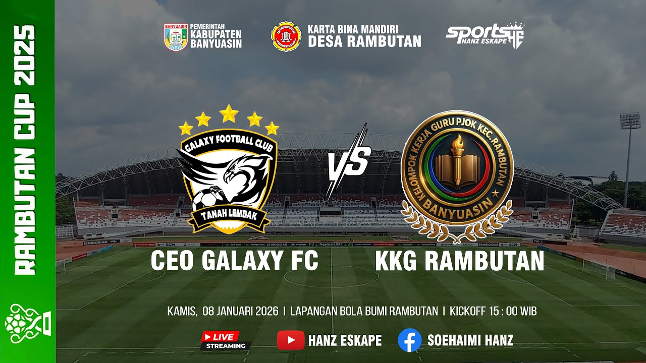 KKG RAMBUTAN vs CEO GALAXY FC | TOURNAMENT RAMBUTAN CUP 2025/2026 #tarkam #match #football