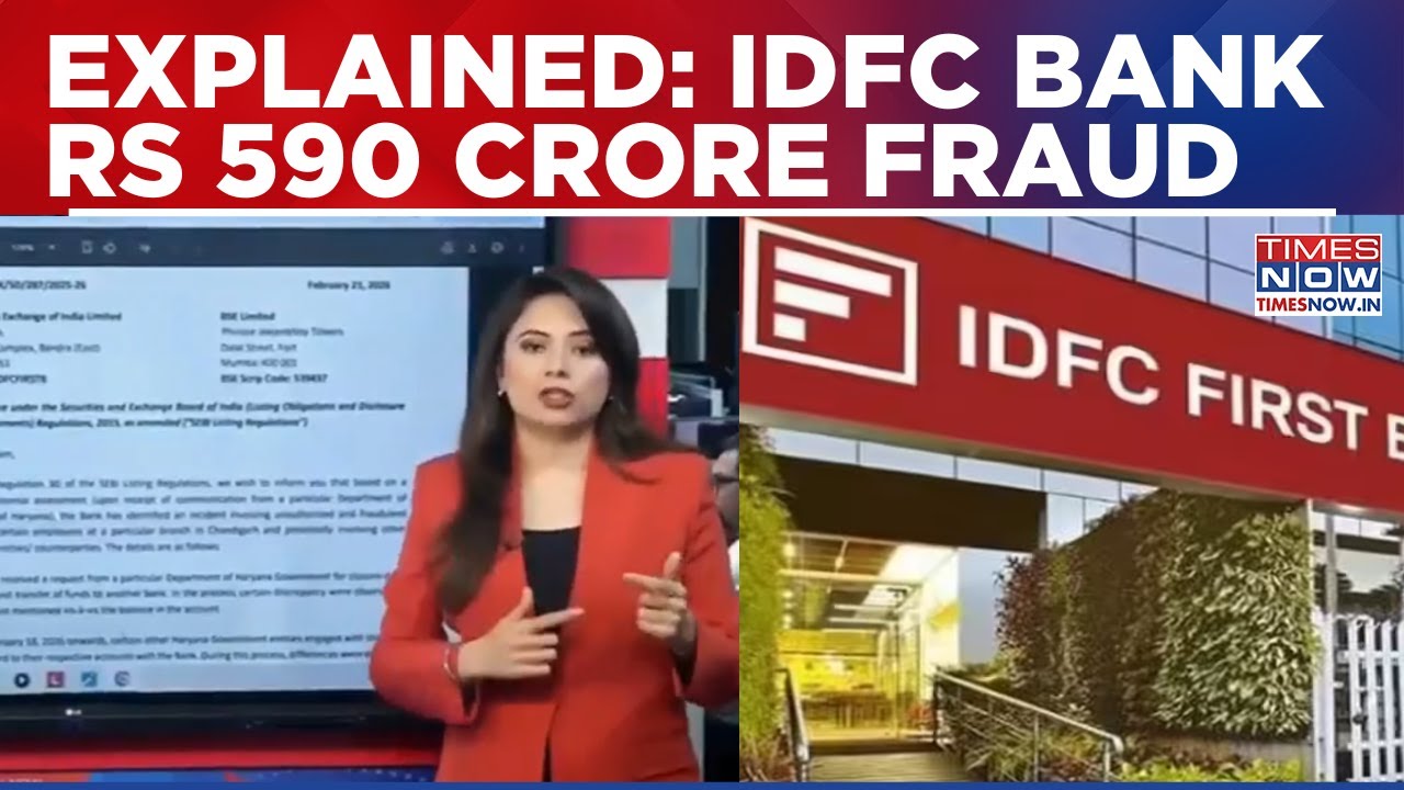 IDFC Bank Discloses Rs 590 Crore Fraud At Chandigarh Branch, Govt Money Unsafe? What We Know So Far