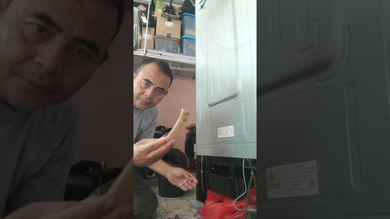 Penyebab KULKAS 2 PINTU SAMSUNG INVERTER BOCOR AIR DI PINTU BAGIAN BAWAH NYA.ini SOLUSI ,_NYA 