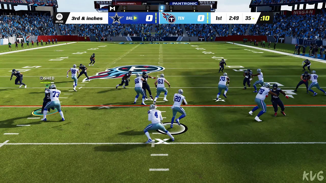 Madden NFL 23 - Dallas Cowboys vs Tennessee Titans - Gameplay (PS5 UHD) [4K60FPS]