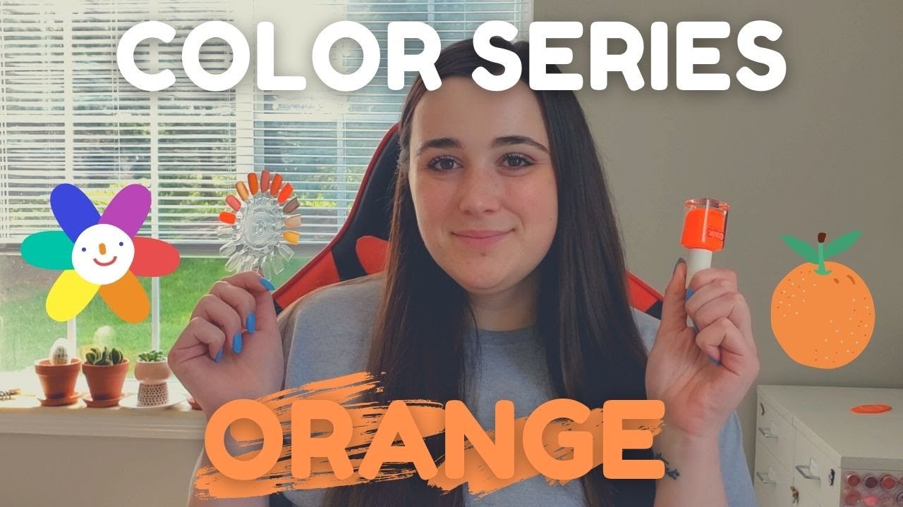 MY FAVORITE ORANGE NAIL POLISHES | COLOR SERIES