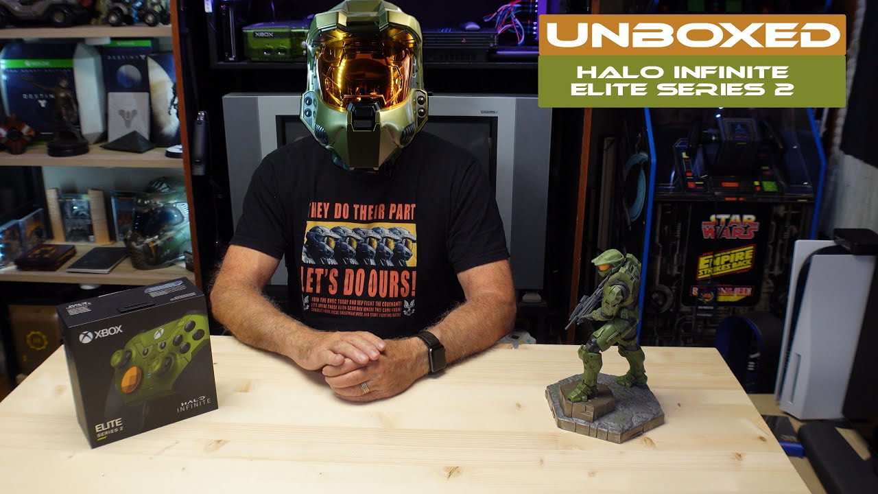Halo Infinite Elite Series 2 Controller Unboxing